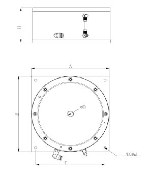 SKS型薄膜式空氣彈簧隔振器/氣浮好色先生APP黄版下载入口免费