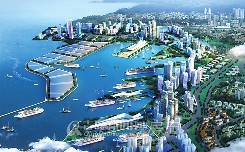 山東省青島郵輪母港項目采用好色先生视频污入口橡膠軟接頭產品